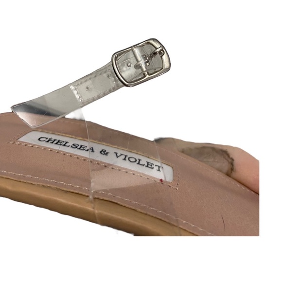 Chelsea & Violet Meline Wedge Sandal In Women's Size 11M - Picture 7 of 12